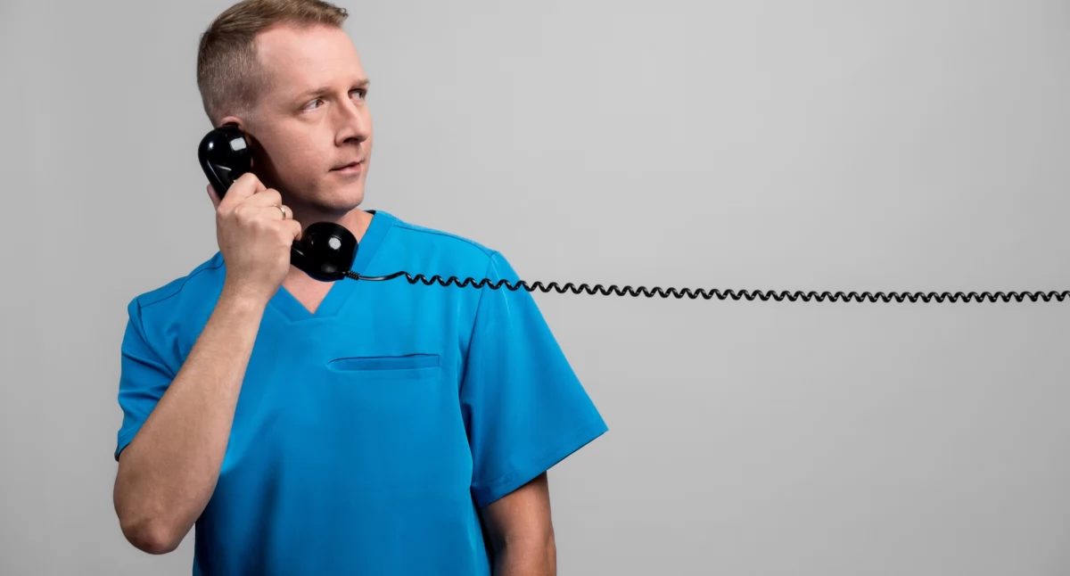 Radio Toruń Poleca najciekawsze wydarzenia , Lekarz telefon Teatrze Wiliama Horzycy Toruniu - zdjęcie, fotografia